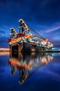 Sleipnir - größtes Kranschiff der Welt von Keesnan Dogger Fotografie Miniaturansicht