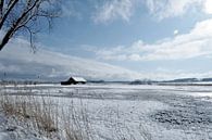 Winterlandschap, Middelhagen op het eiland Rügen van GH Foto & Artdesign thumbnail