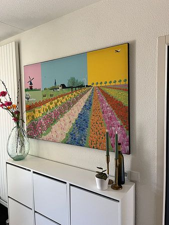 Dutch flower fields