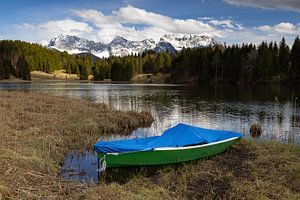Ruderboot am Geroldsee