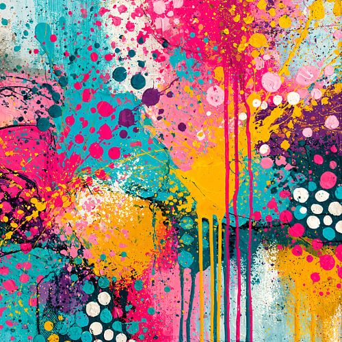 Colorful Dripping van Harry Hadders Design