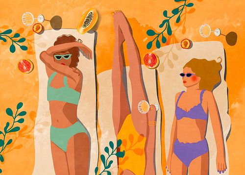 Une scène de vacances à Sunny Beach