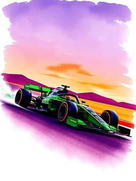 Green Sauber Formula One by MIROKKU