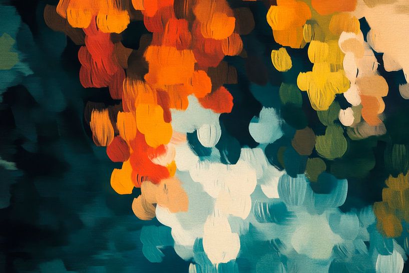 Colourful abstraction by Poster Art Shop