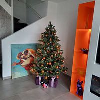 Klantfoto: Summer trowback van Mirjam Duizendstra, op canvas