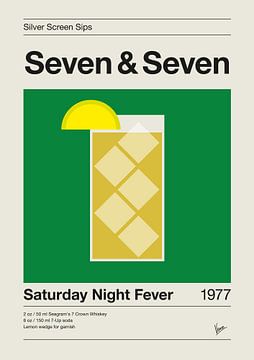 MY 1977 Saturday Night Fever - Seven & Seven van Chungkong Art