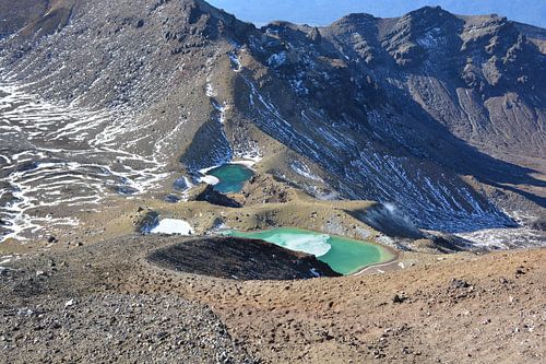 Vulkanisch meer Tongariro NZ