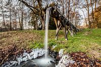 Houten molengoot