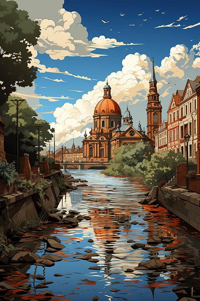 Nostalgic Urban Landscapes by Art Lovers
