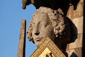 Bremer Roland auf dem Marktplatz, Bremen, Deutschland
