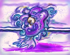 Vreemd Paars Wezen by Nathalie Antalvari