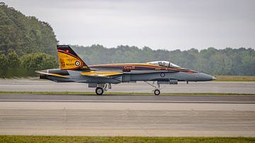 Royal Canadian Air Force CF-18 Hornet Solo Display 2016. by Jaap van den Berg