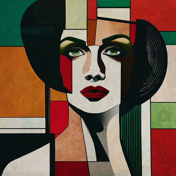 The confident woman by Jan Keteleer (JanKé): A Journey Beyond the Canvas