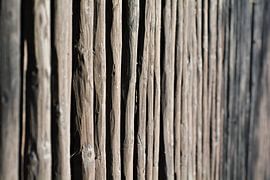 Wood fence by Heiko Kueverling