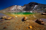 Emerald Lakes, Tongariro, Nieuw-Zeeland van Martijn Smeets thumbnail