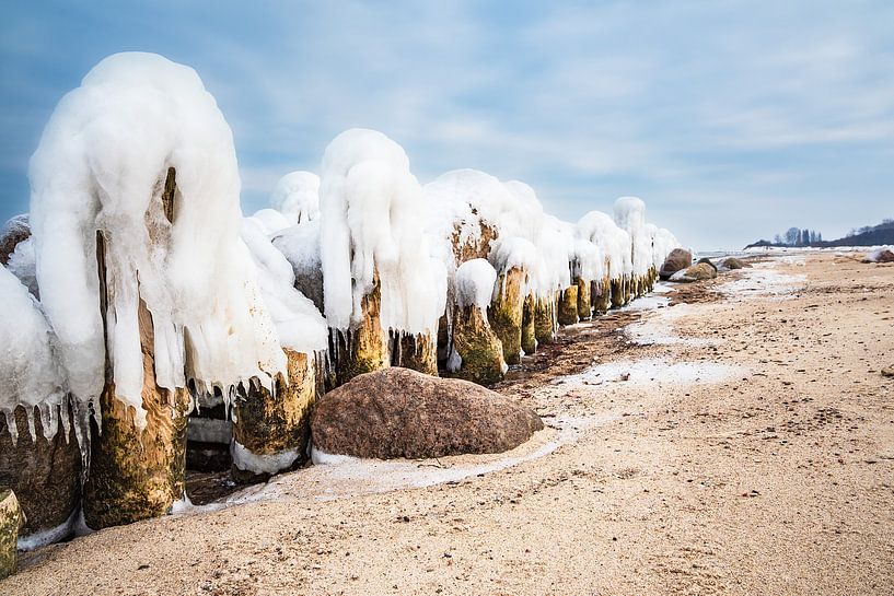 Winter on the Baltic Sea coast by Rico Ködder