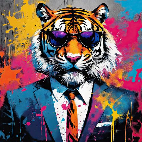 Pop Art Tiger 01.1