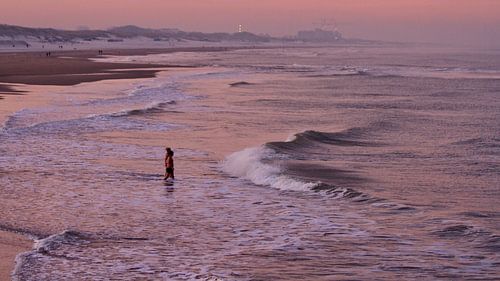 Schwimmen gehen im Dezember (Scheveningen)