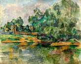 Flussufer, Paul Cézanne von Liszt Collection Miniaturansicht