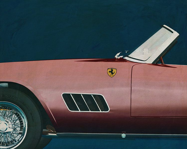 Ferrari 250GT Spyder California 1960 by Jan Keteleer