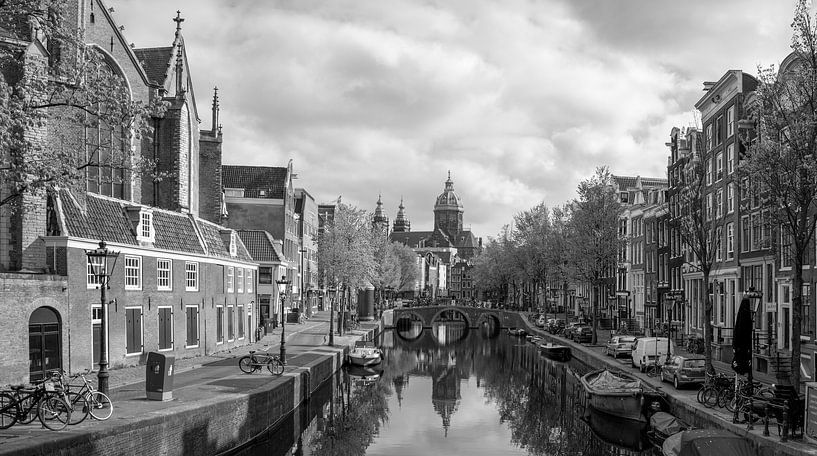 Oudezijds Voorburgwal Amsterdam von Peter Bartelings