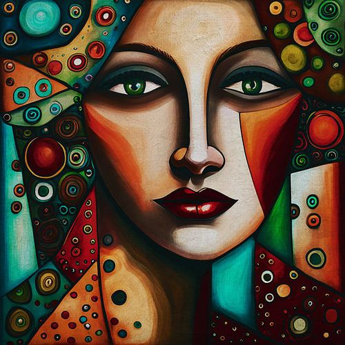 Vrouw van je dromen een figuratief portret nr 6