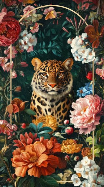 The Leopard in the Garden by J.O. Han