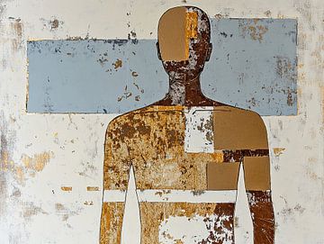 Figuur | Urban Canvas Decay van De Mooiste Kunst