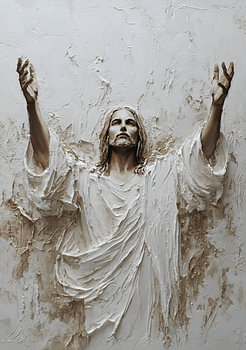 Jesus an der Wand