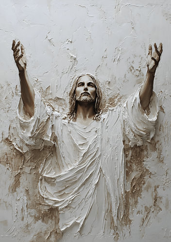 Jesus on wall