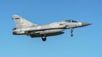 Landende Taiwanese Dassault Mirage 2000-5. van Jaap van den Berg