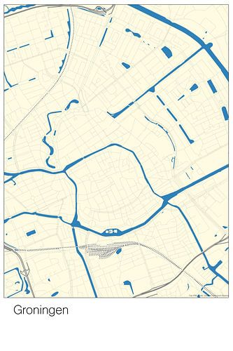 Das Zentrum von Groningen