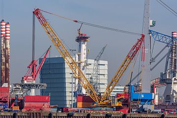 Rupskraan Terex Demag CC 3800-1. van Jaap van den Berg
