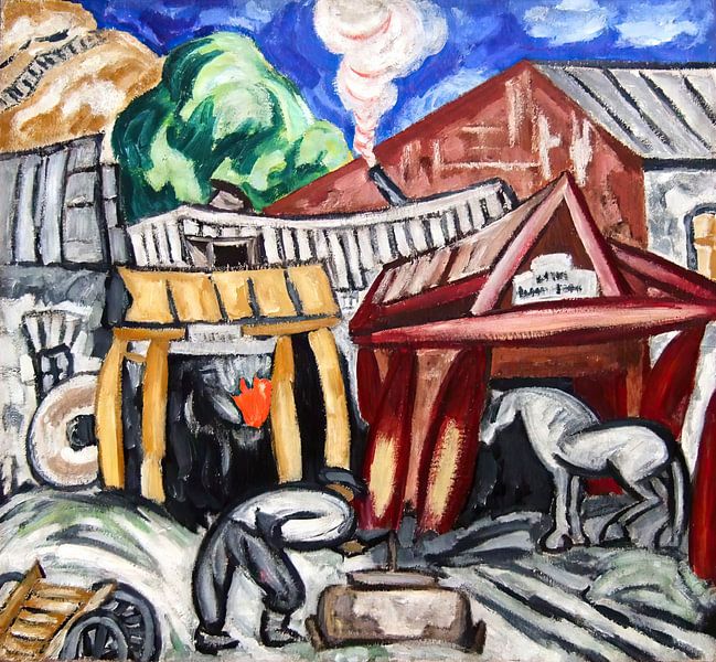 Olga Rozanova - Smithy von Peter Balan