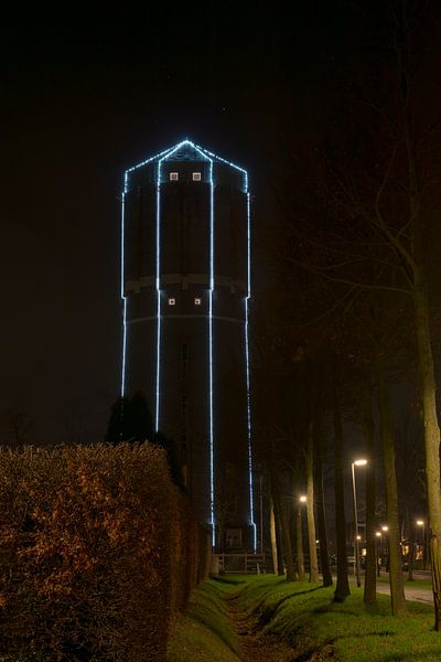 A disused water tower in Winterswijk by Tonko Oosterink
