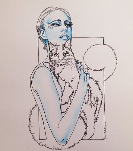 Die Kiste, Katzendame