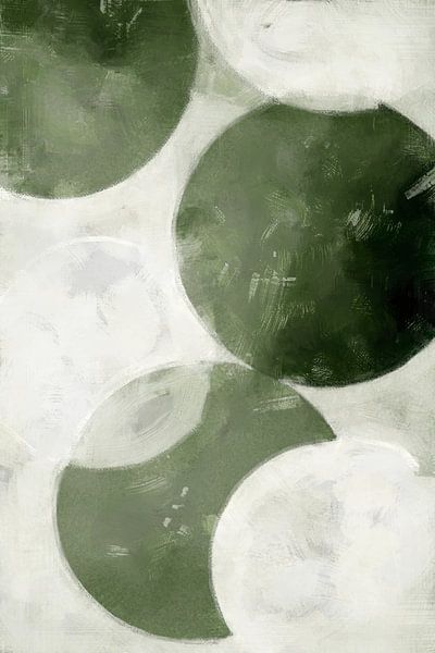 Dance of Circles | Green by Kanzo