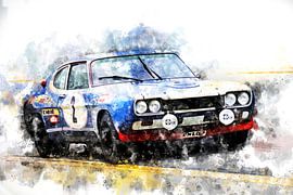 Ford Capri, Jochen Mass spa-24 heures sur Theodor Decker