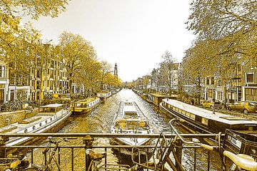 Prinsengracht Amsterdam Goud van Hendrik-Jan Kornelis