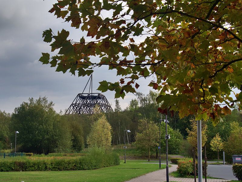 vue du terril d'automne par Edgar Schermaul
