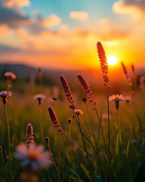 Sunset magic sky by Jean Pierre