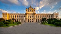 Natural History Museum in Wien at sunrise by Rene Siebring thumbnail