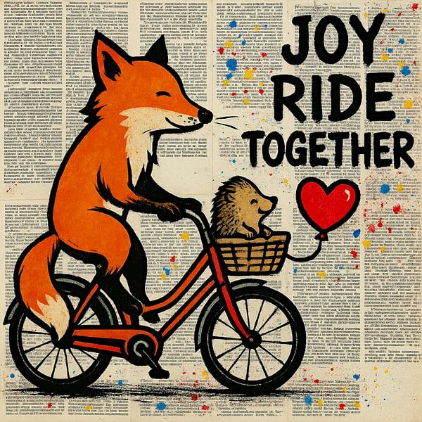 JoyRide Together von Moonheart Artworks