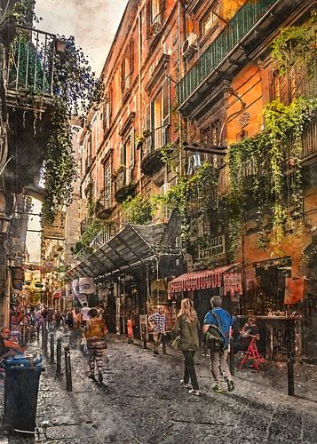 Neapol Napoli Italië stadskunst #Napoli