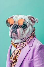 English Bulldog by Poster Art Shop