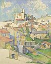 Paul Cézanne. Gardanne par 1000 Schilderijen Aperçu