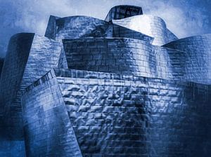 Guggenheim Bilbao in Blauw