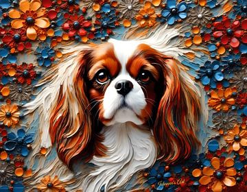 Hondenkunst - Cavalier 1 van Johanna's Art
