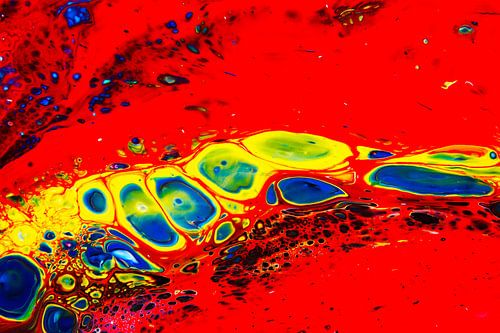 Simply red yellow and blue