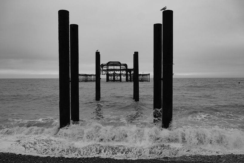 West Pier, Brighton (England) by Framed by Elisabeth